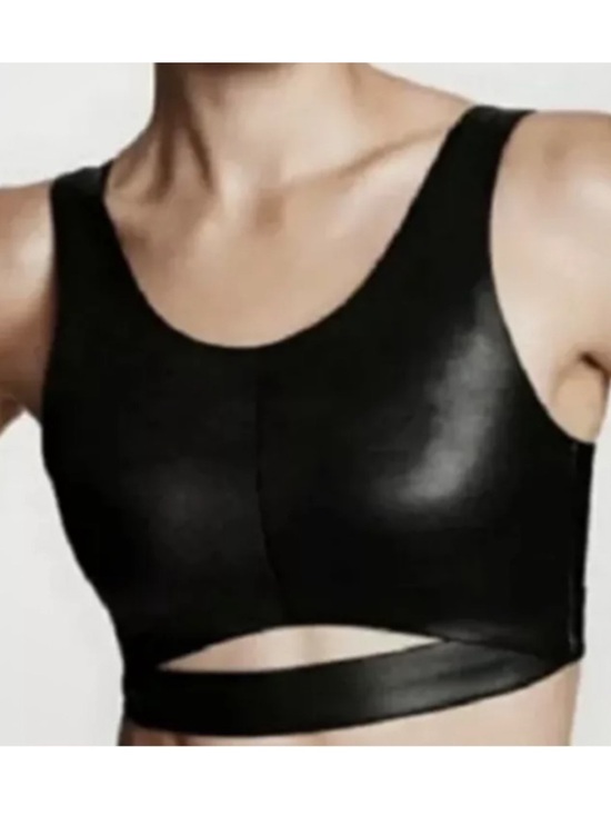 Victoria's Secret Other - Victoria's Secret Black Cutout Sports Bra